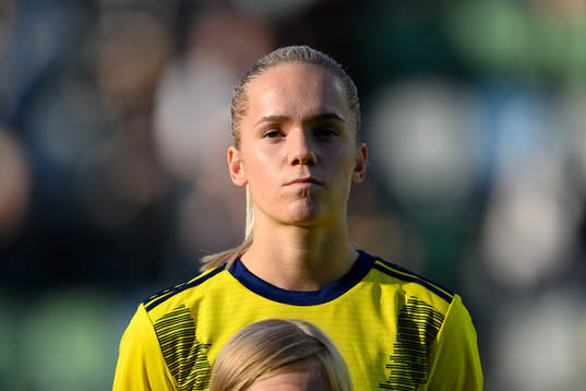 Hanna Lundkvist of Sweden at lineup