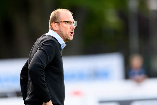 Halmstads tränare Magnus Haglund