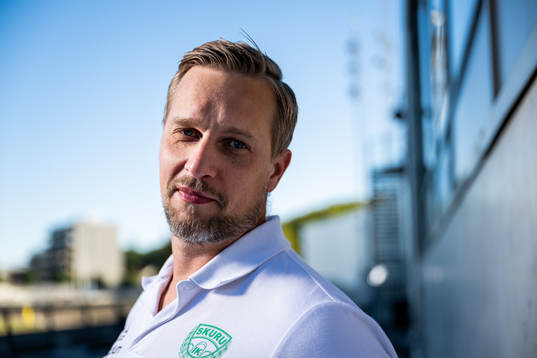 Skurus tränare Magnus Oscarsson Söder