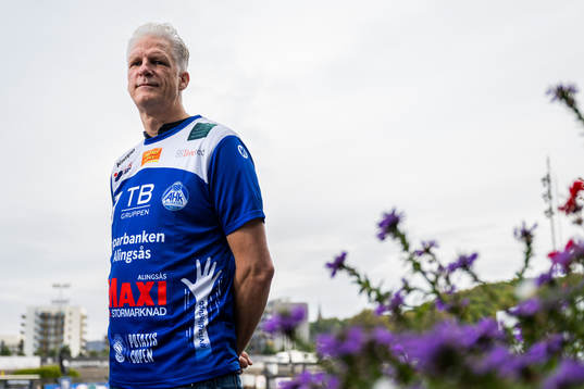 Alingsås tränare Mikael Franzén