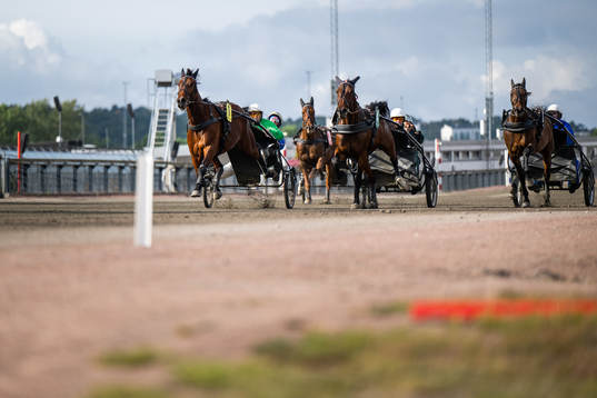 Aranäs tränare Jerry Hallbäck, Alingsås tränare Mikael