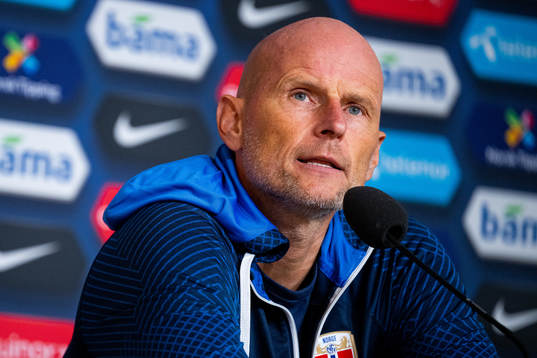 Ståle Solbakken, head coach of the Norwegian national