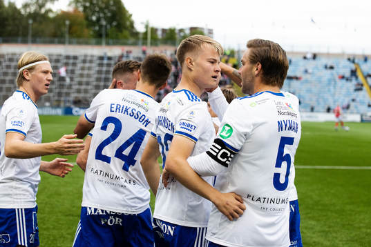 IFK Norrköpings Andri Lucas Gudjohnsen och Christoffer