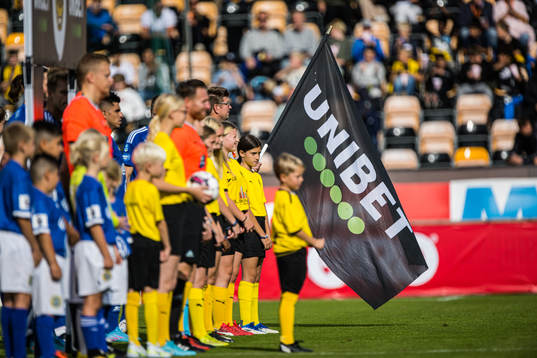 Flagga med Unibet