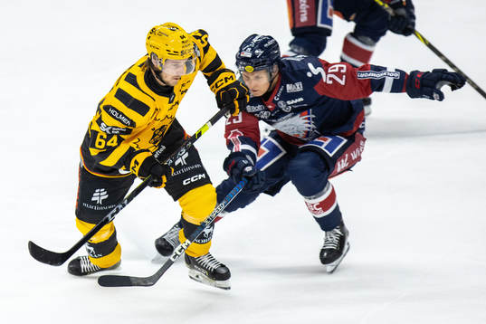Skellefteås Jonathan Pudas och Linköpings Georg Weigelt