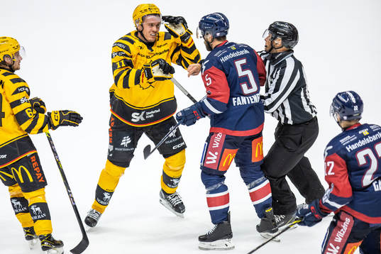 Skellefteås Max Lindholm och Linköpings Oscar Fantenberg