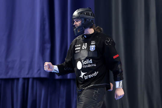 Helsingborgs målvakt Jonathan Edling jublar