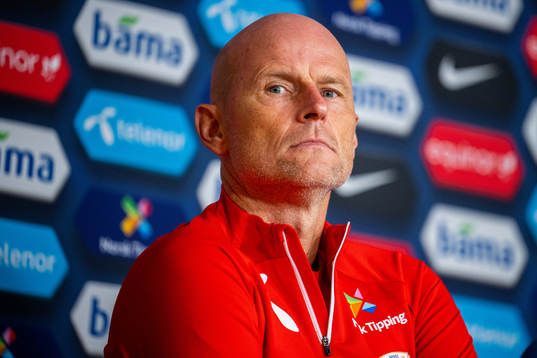 Ståle Solbakken, head coach of the Norwegian national