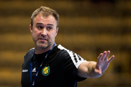 Sävehofs tränare Michael Apelgren