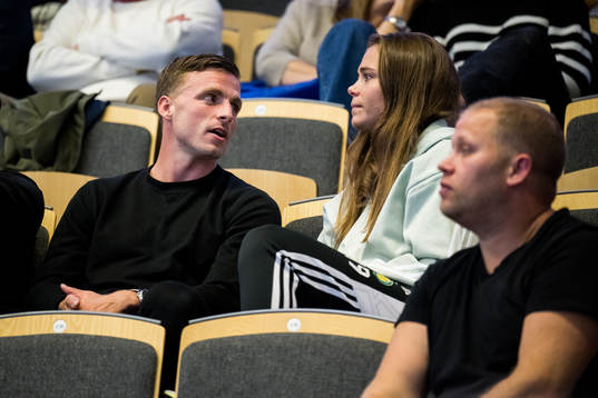 IFK Göteborgs Carl Johansson och Sävehofs Olivia