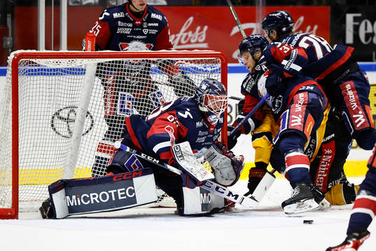 Linköpings målvakt Marcus Högberg