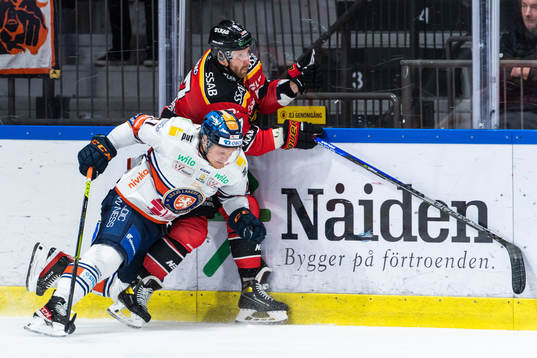 Växjös Ludvig Nilsson och Luleås Leo Komarov