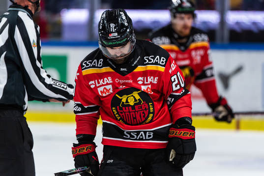 Luleås Jack Connolly deppar