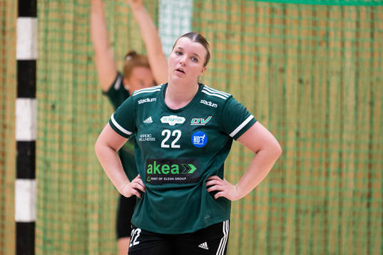 Helsingborgs Wiktoria Gustafsson deppar