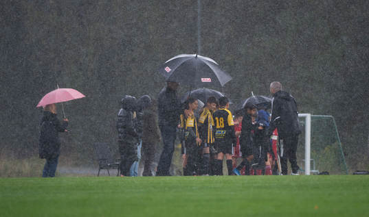 i matchen för pojkar födda 2012, U10, mellan IFK