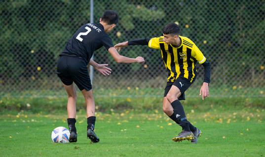 i matchen för pojkar födda 2007, U15, mellan IFK