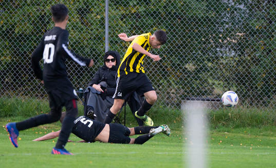 i matchen för pojkar födda 2007, U15, mellan IFK
