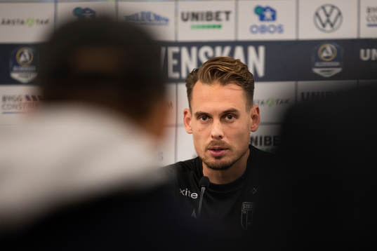 Sirius tränare Daniel Bäckström
