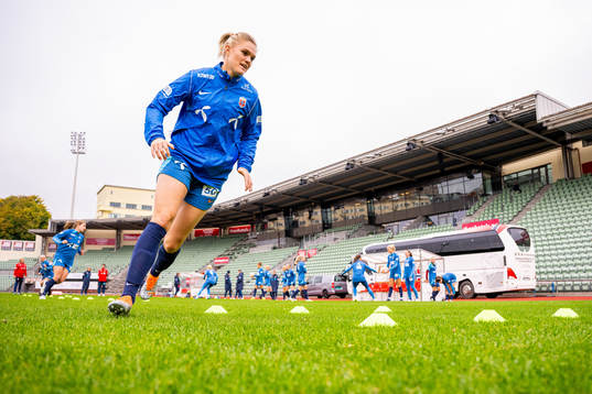 Kristine Bjørdal Leine of the Norwegian women's national