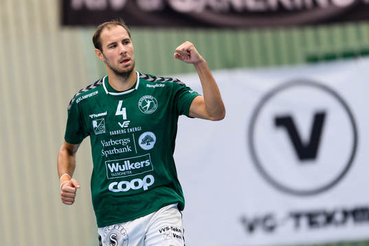 Varbergs Daniel Lindroos jublar