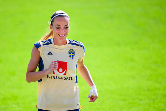 Kosovare Asllani of the Swedish women's national football