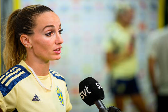 Kosovare Asllani of the Swedish women's national football