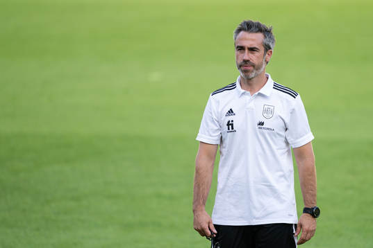 Coach Jorge Vilda of Spanish women's national football team