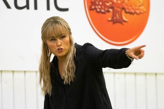 Östersunds tränare Alva Stark