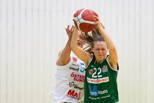 Eos Tova Erlandsson och Östersunds Malin Aasa