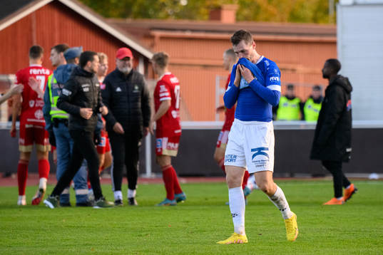Trelleborgs Nicolas Mortensen deppar