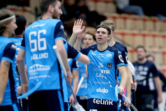 Kalmarsunds Albin Hedstål jublar
