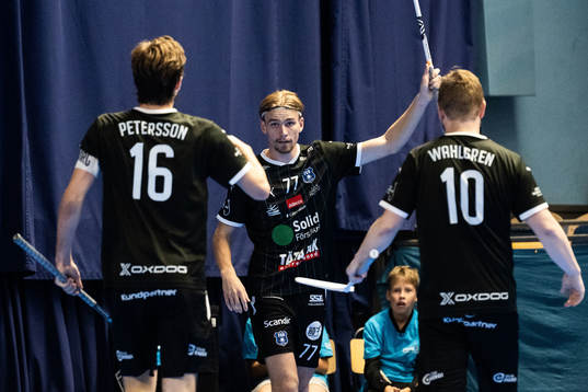 Helsingborgs Linus Malmström jublar