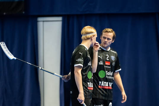 Helsingborgs Oscar Johansson och Linus Nordgren