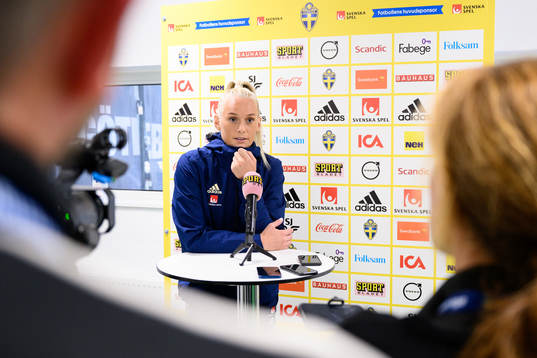 Stina Blackstenius of the Swedish women's national football