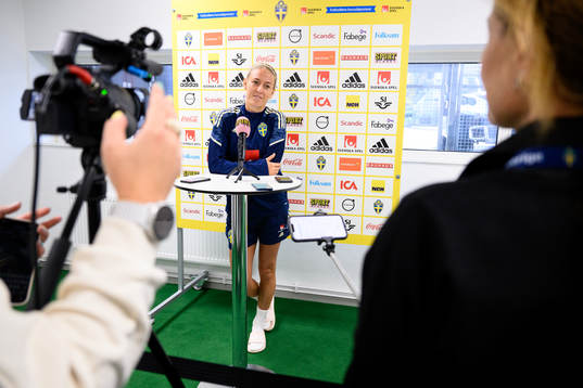 Emma Kullberg of the Swedish women's national football team