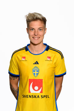 Lina Hurtig of the Swedish women's national football team