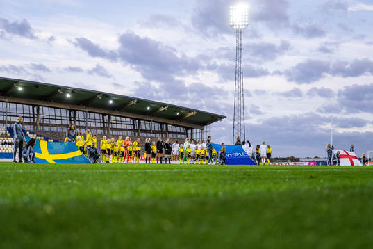 Players of Sweden and of England