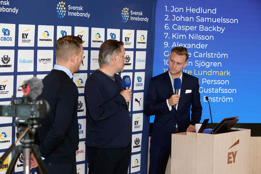 Förbundskaptenerna Niklas Norden och Thomas Brottman