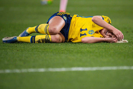 Stina Blackstenius of Sweden