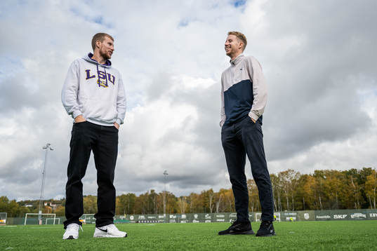 Häckens Simon och Samuel Gustafson