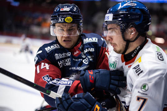 Linköpings  Arvid Costmar och Växjös Hardy Häman Aktell