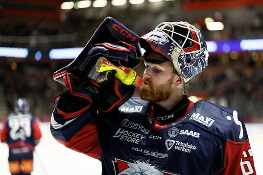 Linköpings målvakt Marcus Högberg