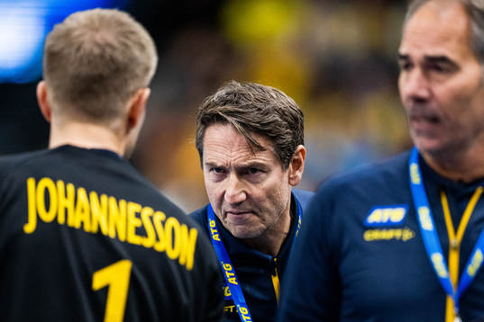 head coach Glenn Solberg of Sweden