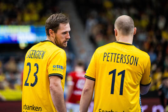 Albin Lagergren and Daniel Pettersson of Sweden