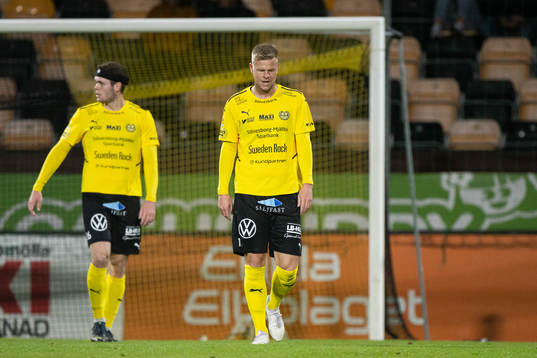 Mjällbys David Löfquist deppar