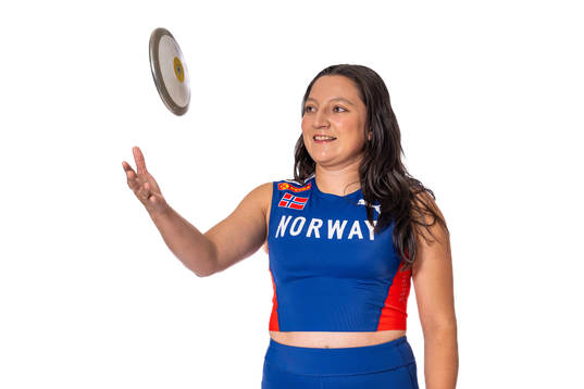 Ida Yessica Nesse of the Norwegian national athletics team