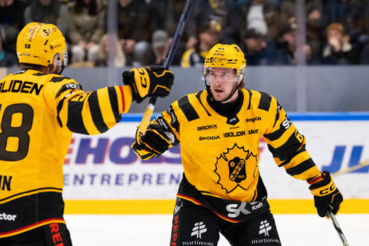 Skellefteås Jonathan Pudas jublar