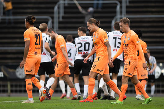 AFC Eskilstunas spelare deppar