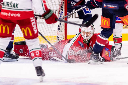 Frölundas målvakt Frederik Dichow