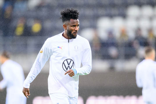 Malmö FFs Emmanuel Lomotey innan